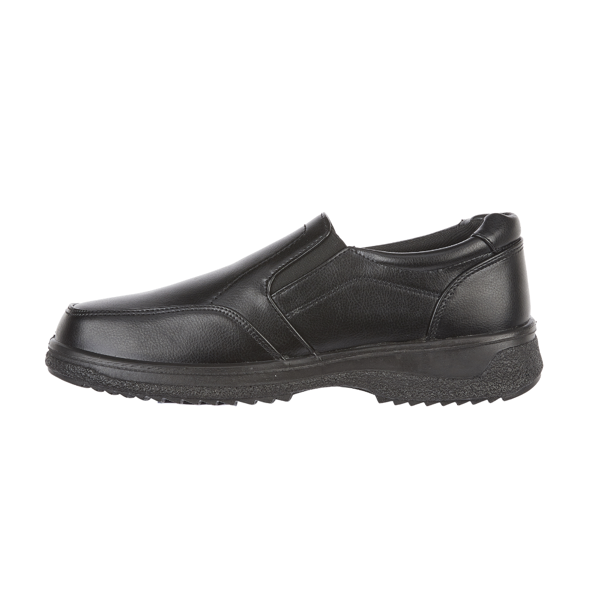 Graham Black Broad Fitting Shoe