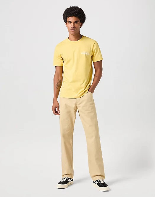 Wrangler Graphic Varsity Yellow Tee