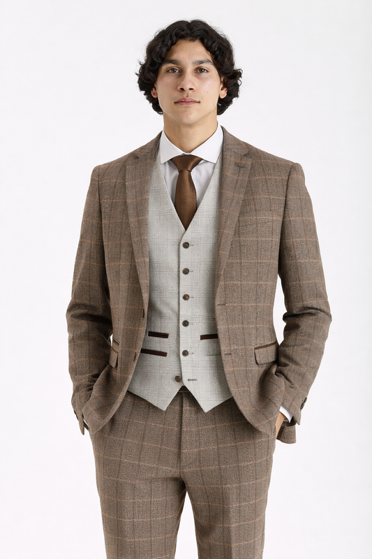 Harris Brown with Mark Stone Waistcoat