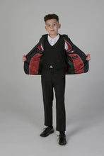 Load image into Gallery viewer, Harry Black Boys 3 Piece Suit
