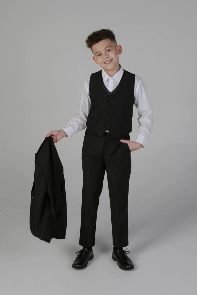 Harry Black Boys 3 Piece Suit