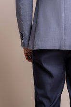 Load image into Gallery viewer, Baresi 3 Piece Suit With Navy Trouser
