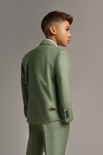 Load image into Gallery viewer, Boy&#39;s Caridi Sage Green 3 Piece Suit
