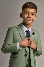 Load image into Gallery viewer, Boy&#39;s Caridi Sage Green 3 Piece Suit
