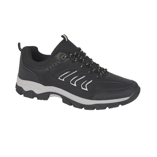 Ingleton Hiking Trainer Black