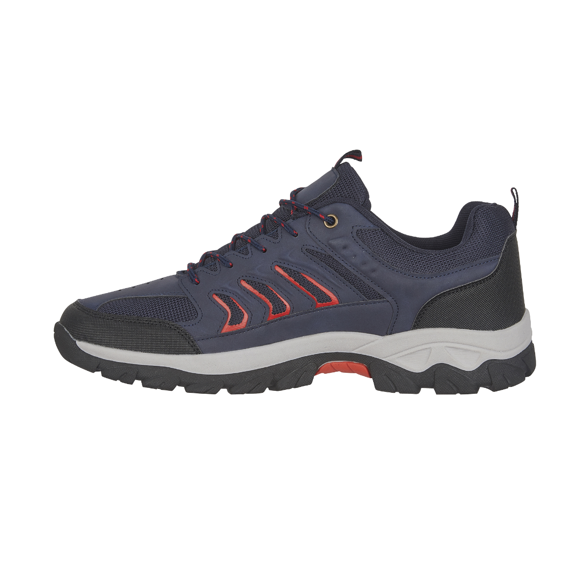Ingleton Hiking Trainer Navy/Red