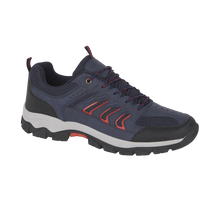 Load image into Gallery viewer, Ingleton Hiking Trainer Navy/Red
