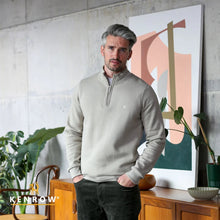 Load image into Gallery viewer, Jason Half Zip Sand
