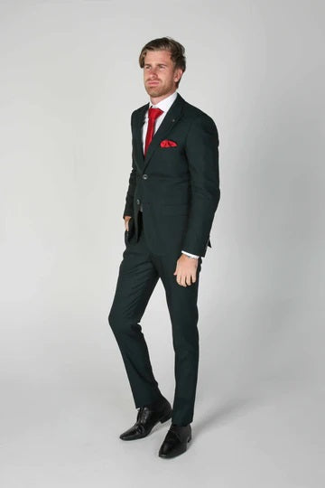 Jasper Green 3 Piece Suit