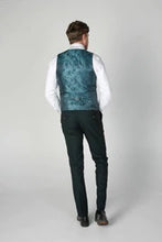 Load image into Gallery viewer, Jasper Green Waistcoat
