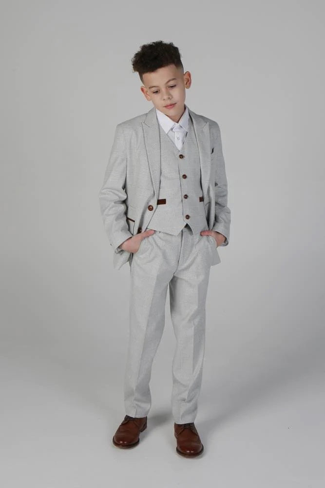 Boy's Mark Stone 3 Piece Suit