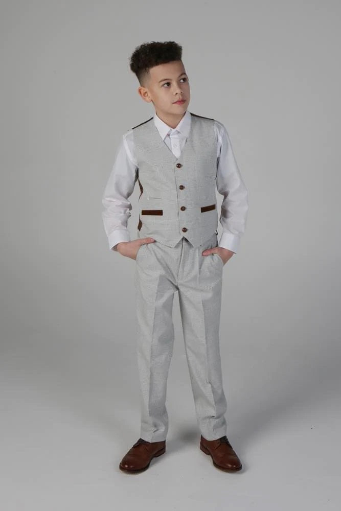Boy's Mark Stone 3 Piece Suit