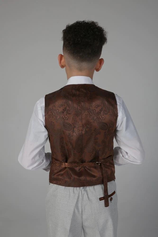 Boy's Mark Stone 3 Piece Suit