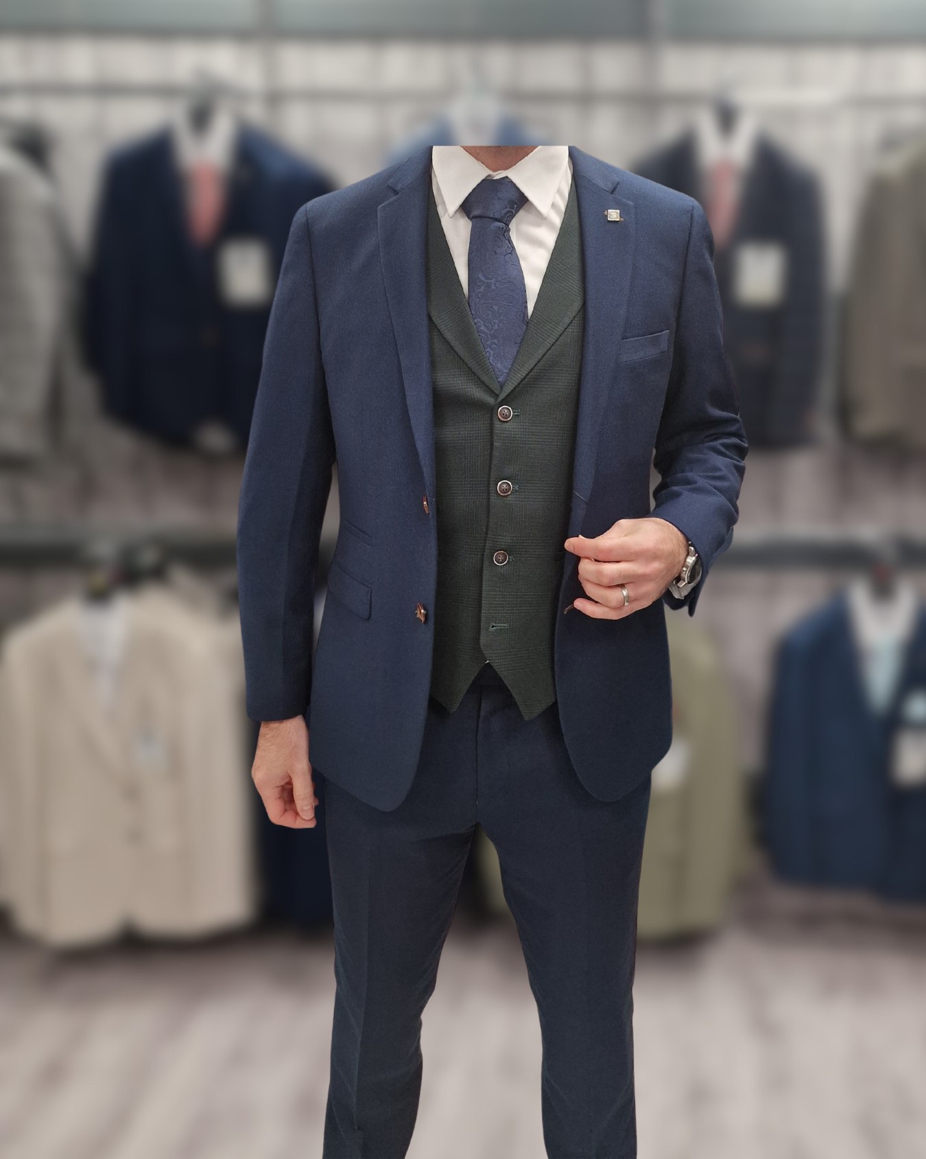 TC Olive + Navy Wedding Quotation