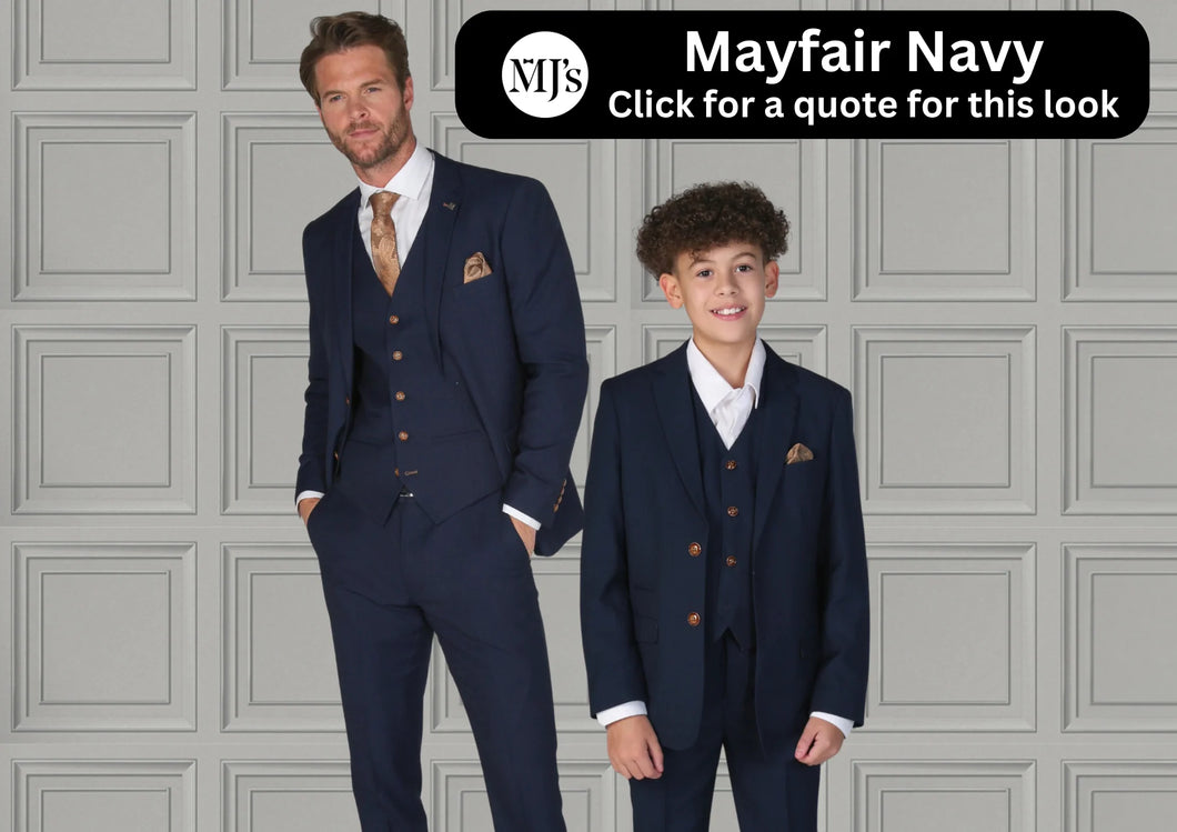 Mayfair Navy Wedding Quotation