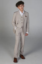 Load image into Gallery viewer, Boy&#39;s Mayfair Stone 3 Piece Suit
