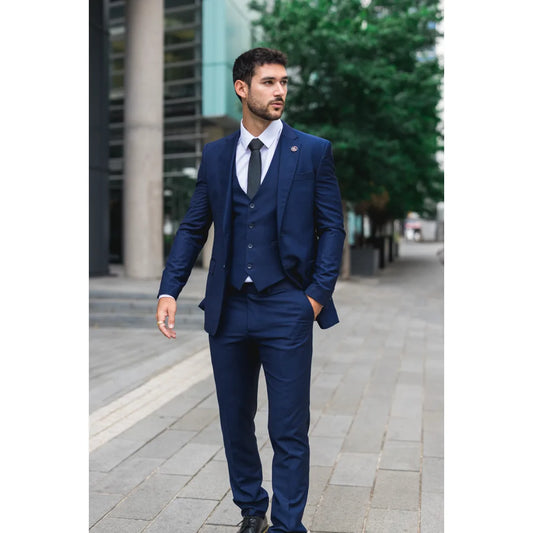 MJ's Navy 3 Piece Suit