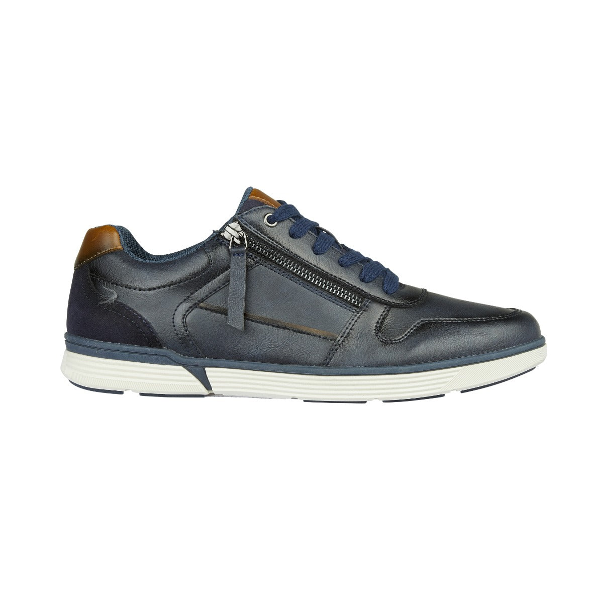 Mustang Navy Casual Trainer