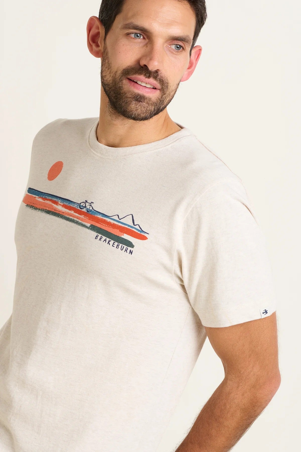 Ecru Painted Bike Tee