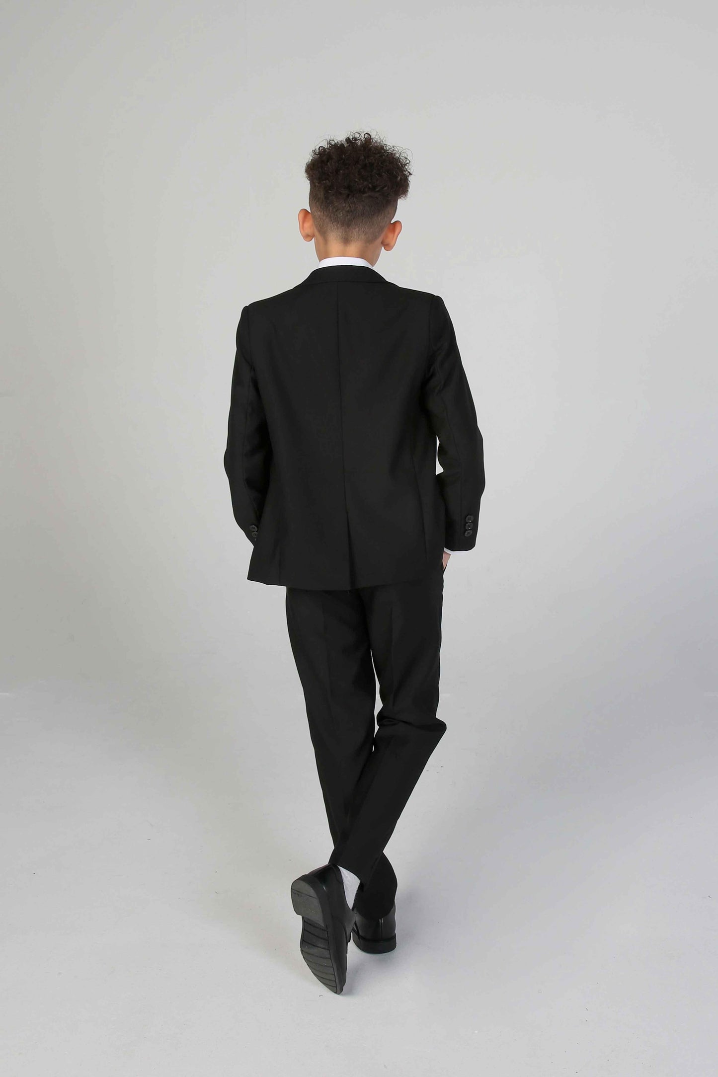 Parker Black Boys 3 Piece Suit