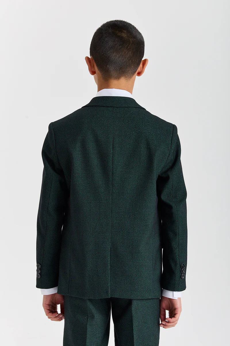 Boy's Regent Green 3 Piece Suit