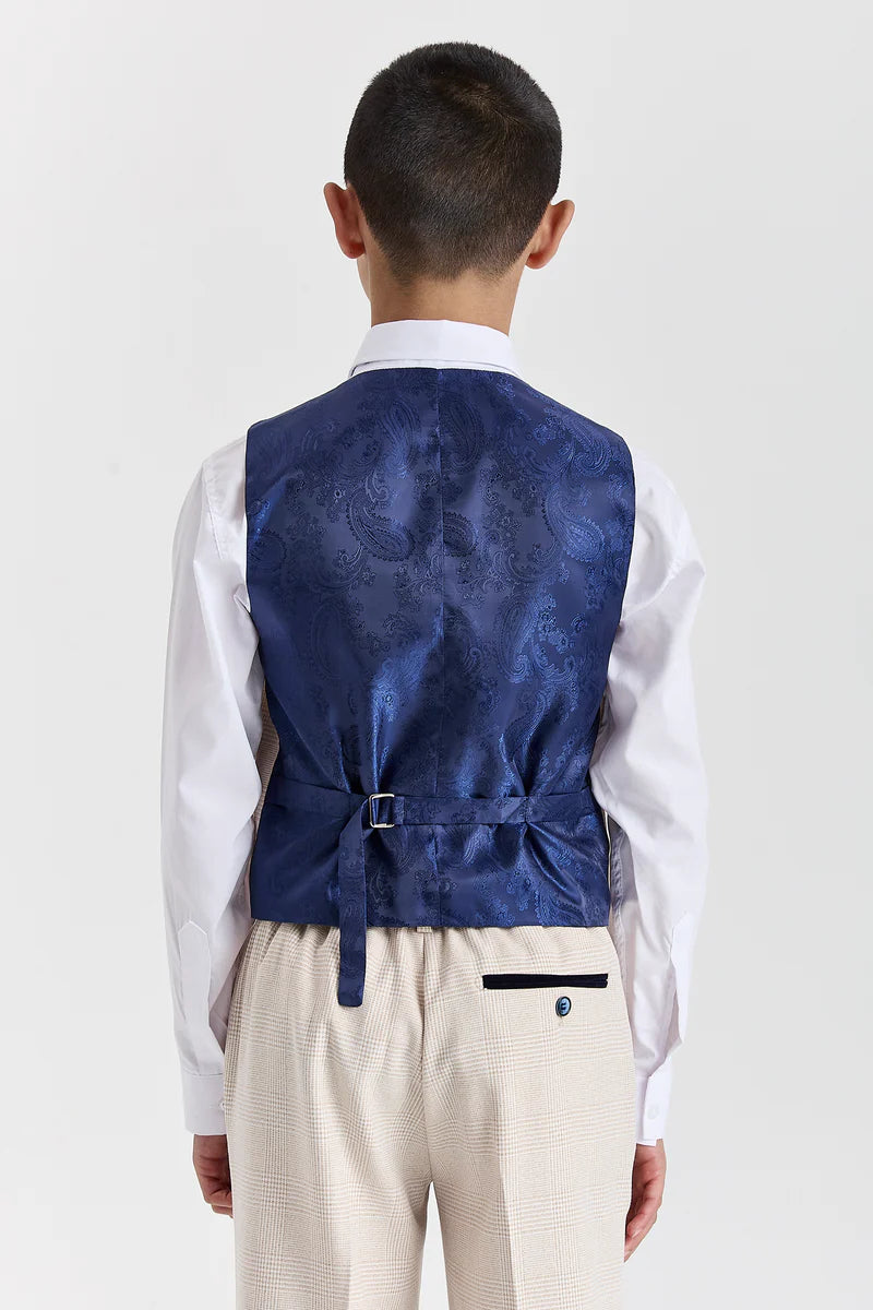 Boy's Regent Cream 3 Piece Suit