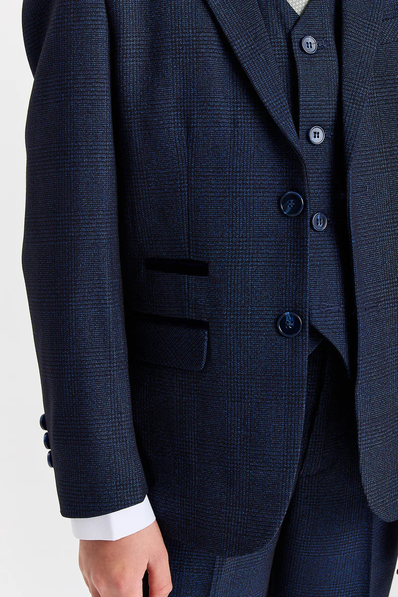 Boy's Regent Navy 3 Piece Suit