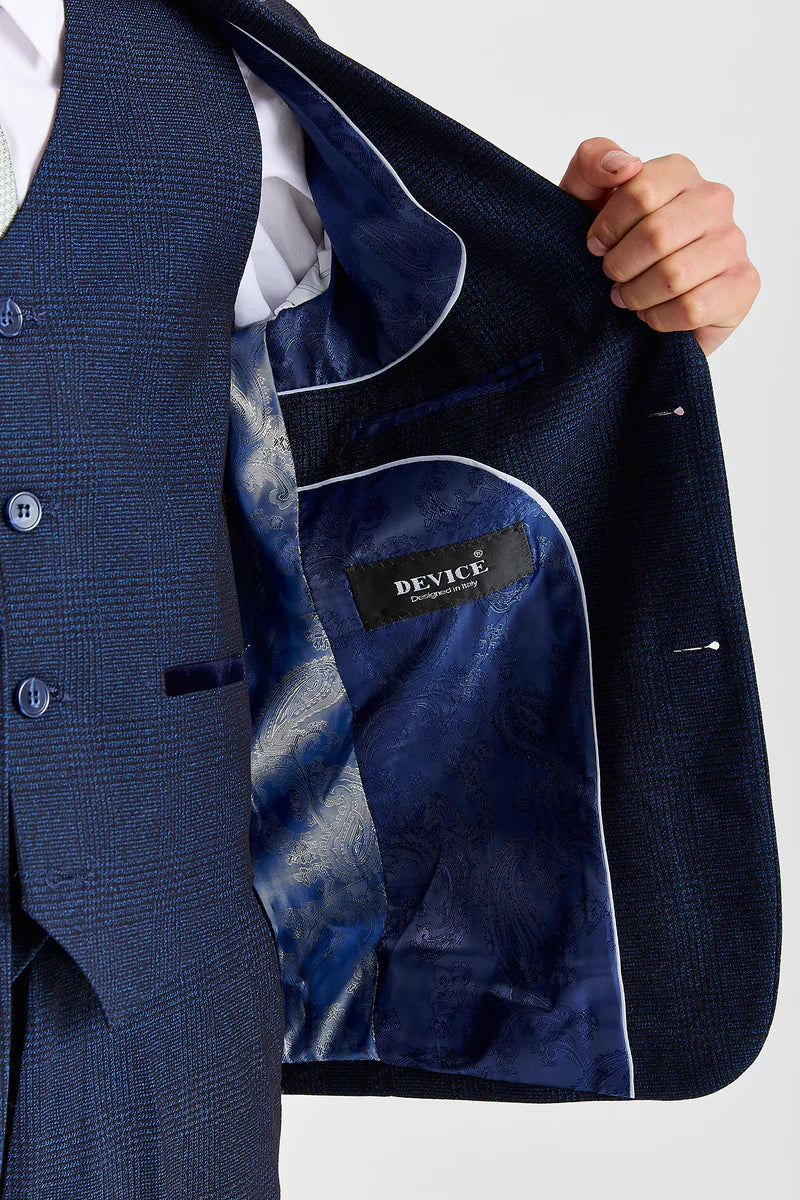 Boy's Regent Navy 3 Piece Suit