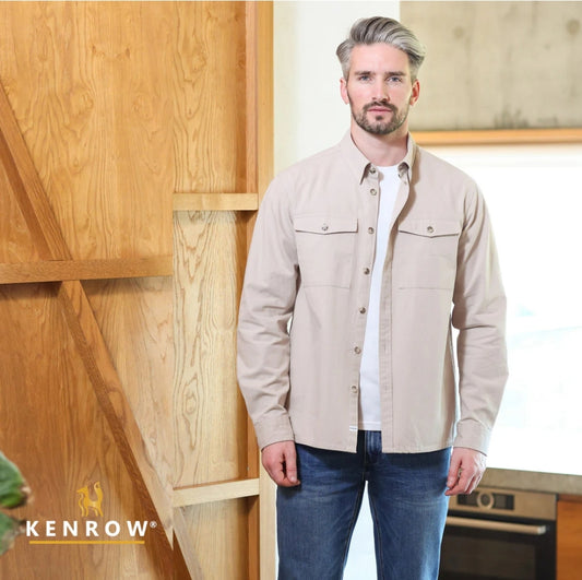 Rowan Overshirt Stone