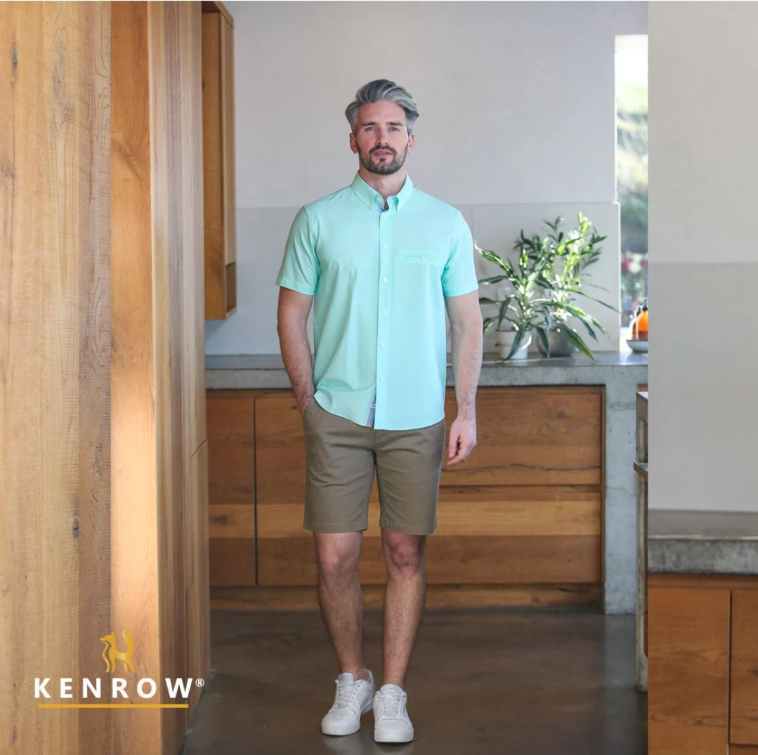 Casey Short Sleeved Shirt Green