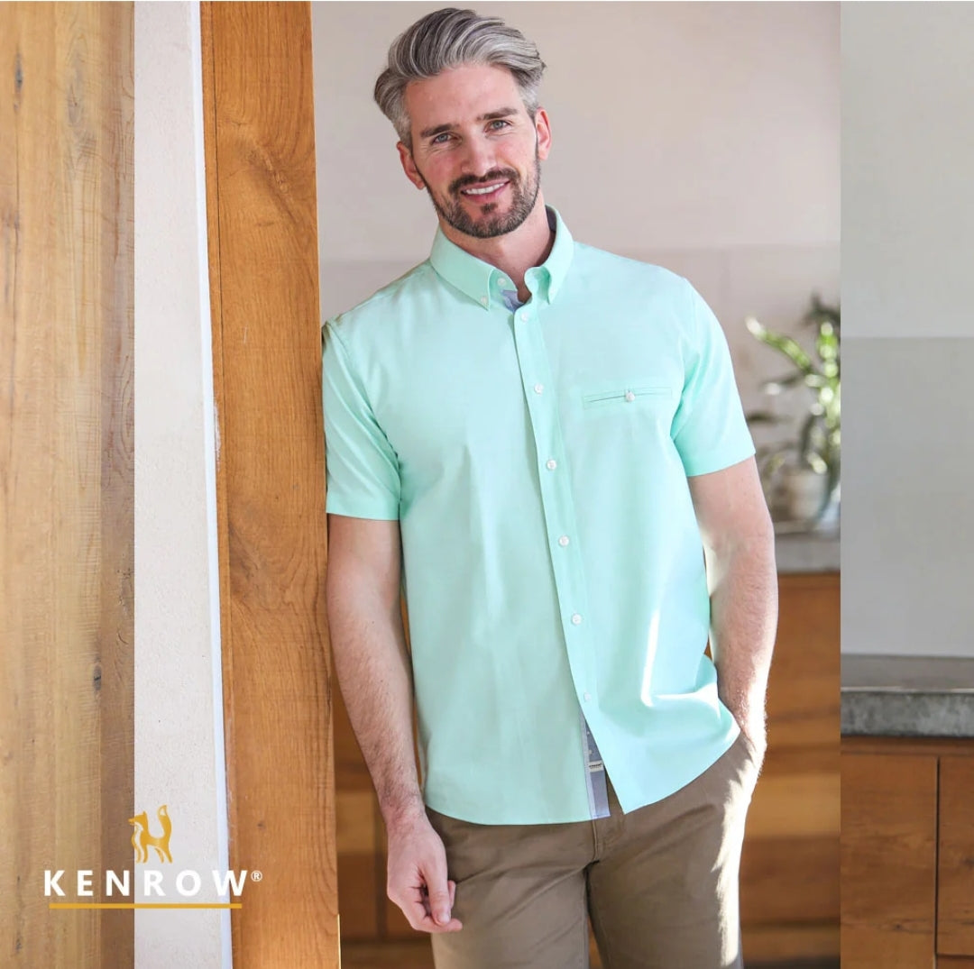 Casey Short Sleeved Shirt Green