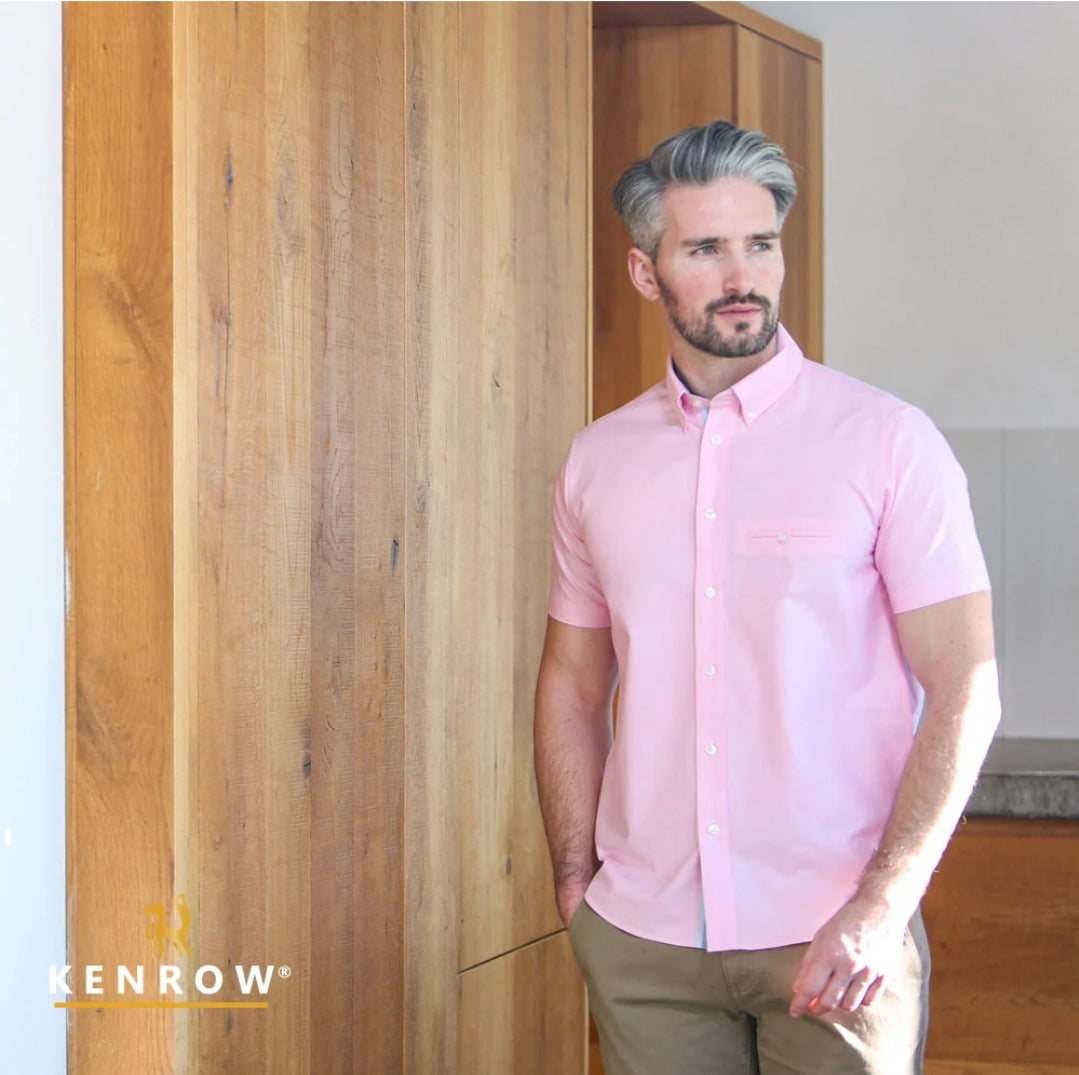 Casey Short Sleeved Shirt Pink