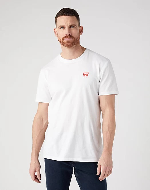 Wrangler Tee White