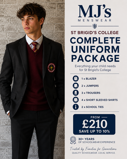 St Brigid's College Boy's Complete Uniform Package (Junior)