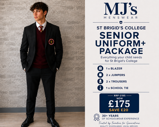 St Brigid's College Boy's Uniform + Package (Senior)