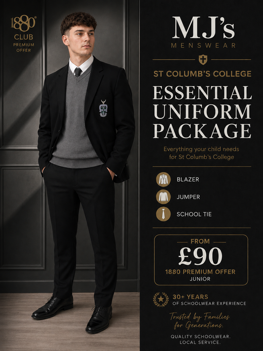 St Columb's College Essential Premium 1880 Uniform Package (Junior)