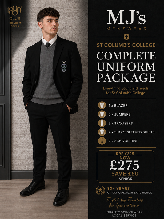 St Columb's College Complete Uniform 1880 Package (Senior)