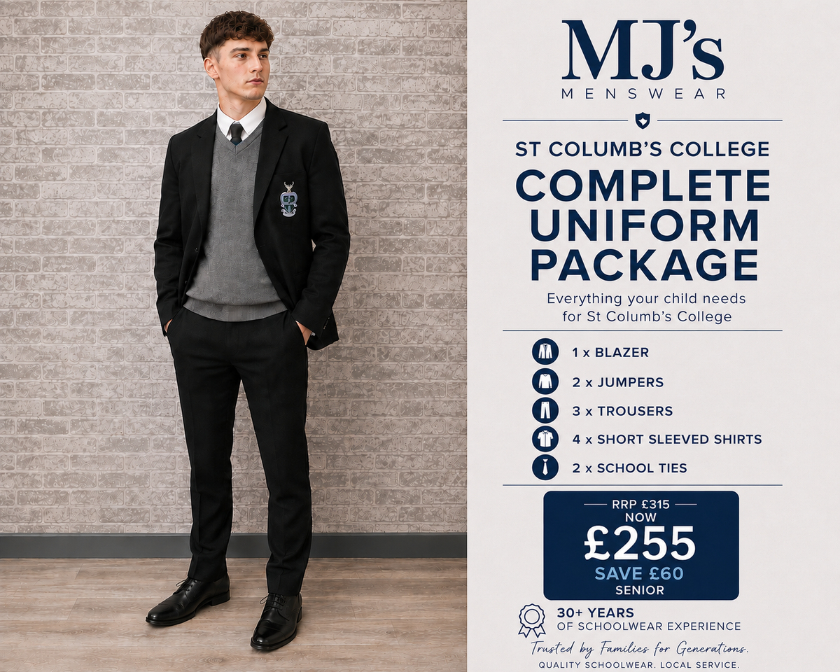 St Columb's College Complete Uniform Package (Senior)