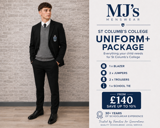 St Columb's College Uniform + Package (Junior)