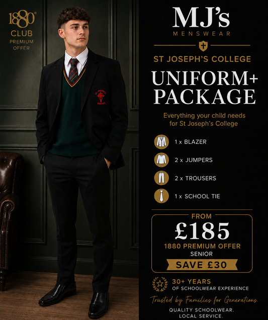 St Joseph's College Uniform + 1880 Package (Senior)