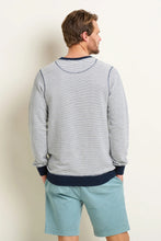 Load image into Gallery viewer, Stripe Crew Neck Sweatshirt
