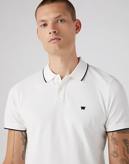 Wrangler Polo Shirt White