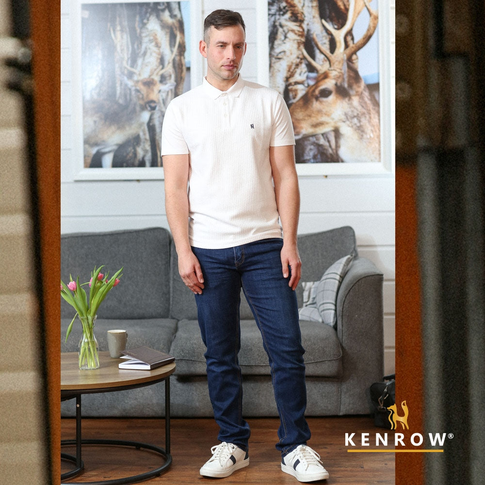 Zane Polo white