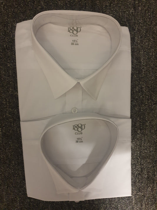 2 x 1880 Twin pack boy's white school shirt (SAVE 10%)