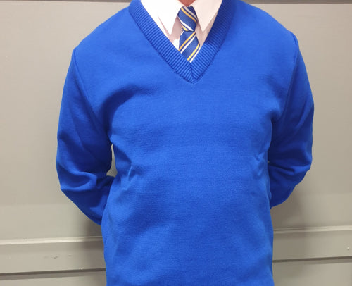 St Mary's College Deerpark knitted jumper - MJ's Menswear Derry