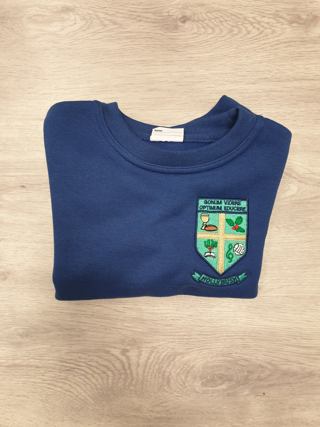 2 x Hollybush nursery royal blue sweatshirt (SAVE 10%)