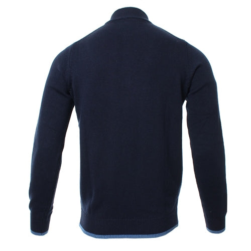 Alec Half Zip Navy