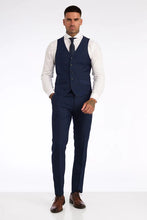 Load image into Gallery viewer, Archie Blue 3 Piece Suit
