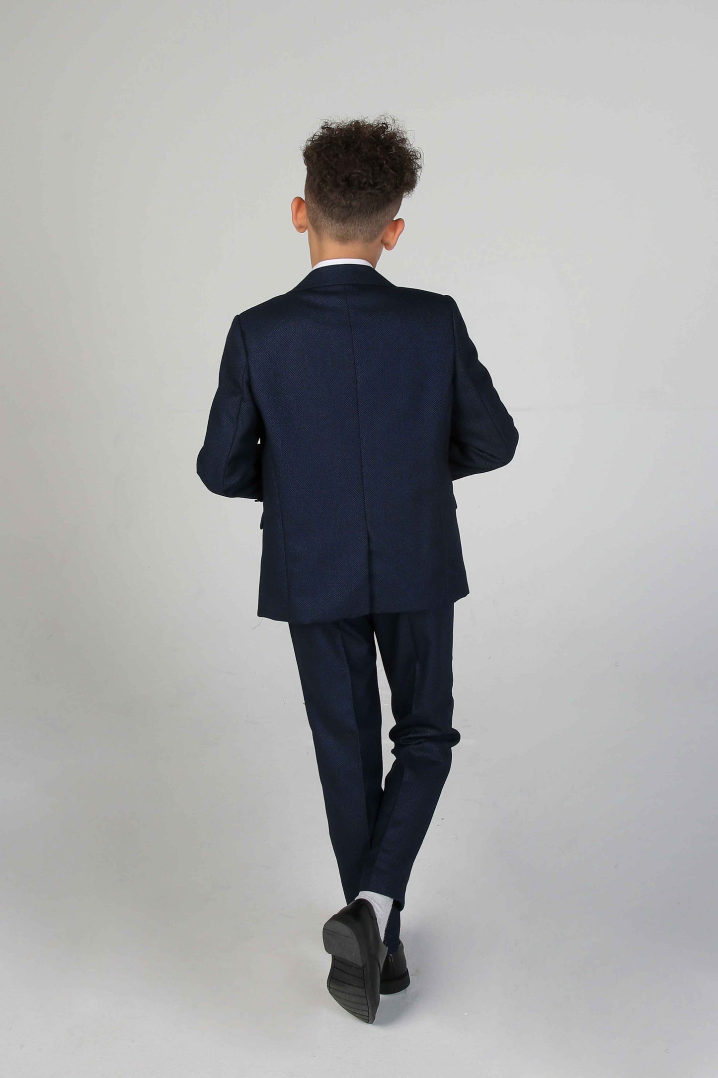 Boy's Arther Navy 3 Piece Suit