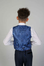 Load image into Gallery viewer, Boy&#39;s Arther Navy 3 Piece Suit
